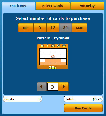 buying bingo liner 75 ball bingo cards