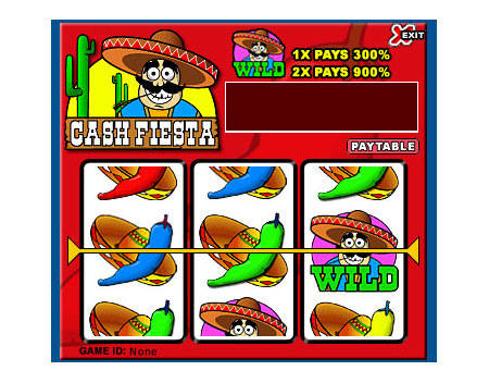 bingo liner cash fiesta 3 reel online slots game